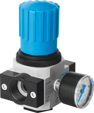 FESTO LR-3/8-D-MINI AIR PRESSURE REGULATOR