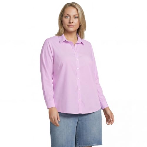Image of Lands' End Women's Pinwale Cord Long Sleeve Shirt