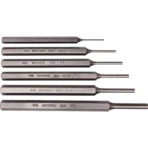 (1-Pack) Replacement for Mayhew Tools Pin Punch Set (6-Piece) Model: 89035