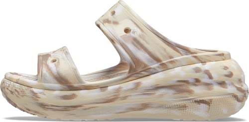 Crocs Unisex-Adult Crush Marbled Sandal 7