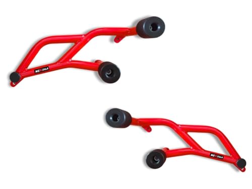 Image of DURIOR N160 /N250 /F250 Crash Guard Heavy with 4 Slider (Red)
