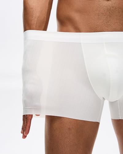 Men's Boxer Briefs Underwear, Silky Cool Trunks with ComfortFlex Waistband Seamless Soft Boxers, Moisture Wicking4