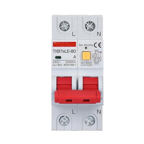 Interruptor diferencial tipo CA 40A 220V para cuadros eléctricos de hogar