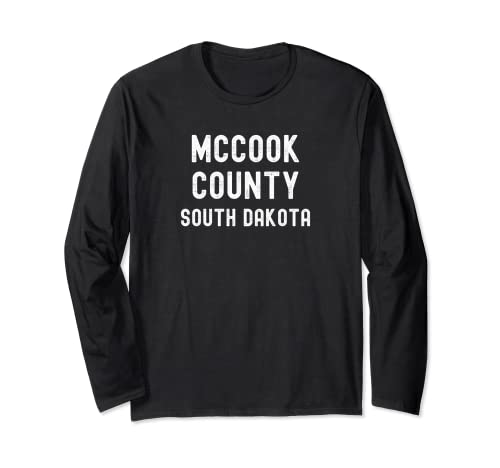 McCook County South Dakota, USA Long Sleeve T-Shirt