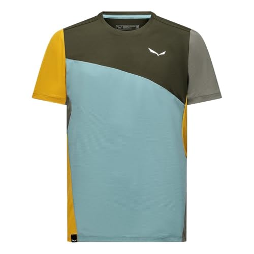 Salewa PUEZ Sporty Dry M T-Shirt XL Dark Olive/Multi