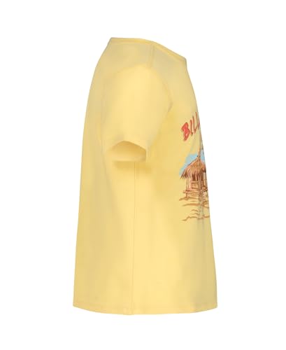 Image of Billabong Girls' Premium Short Sleeve Logo Graphic Tee, Crew Neck T-Shirt, Soft & Comfortable
