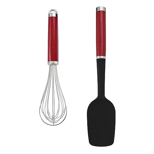 KitchenAid Universal Set da Forno 2 pz con Cucciaio e Frusta – Rosso Impero