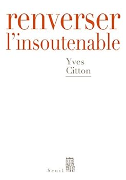 Paperback Renverser l'insoutenable [French] Book
