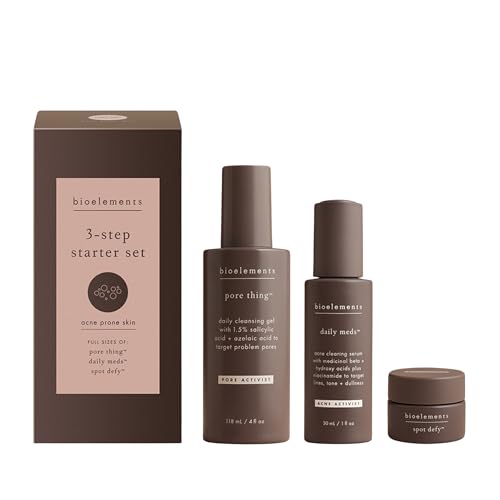 Bioelements 3-Step Starter Set: Acne Prone Skin - Includes Pore T...