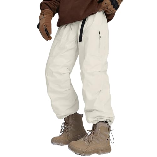 Pantalon de randonnée coupe-vent et thermique toutes saisons homme