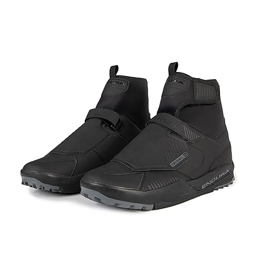 Endura MT500 Brander Flat Mountain Scarpe da ciclismo impermeabili, Nero, 44.5 EU