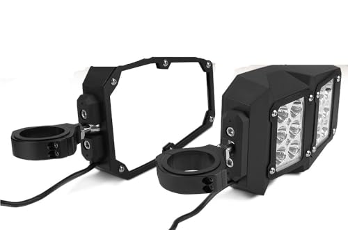 Rétroviseurs UTV 1.5-2 pouces éclairants pour RZR XP 1000 et Can-Am X3