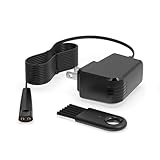 12V 0.4A 対応ブラウン シェーバー 充電器｜シリーズ1・3・4・5・7・9（3010s、310s、3020s、3080sなど）対応｜ブラシ付き｜PSE認証済｜1.5mコード付き 電気シェーバー互換用 アダプター