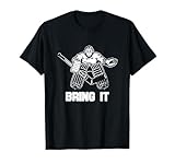 Funny Ice Hockey Player Gift Goalie Apparel Graphic T-Shirt