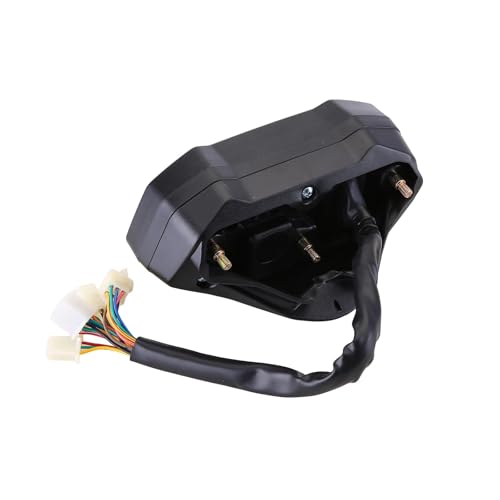Compteur kilométrique moto universel avec tachymètre LED et tableau de bord
