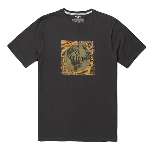 T-shirt Earthtrippin Stealth Volcom Noir Homme Taille S