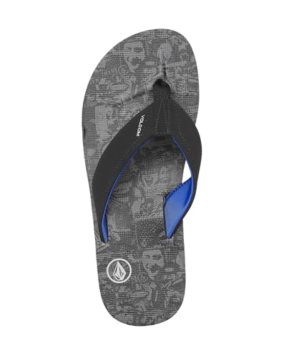 Image of Volcom Men's Victor Sandals - Water-friendly Flip Flops With Comfort Foam Footbed