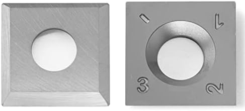15mm x 15 x 2.5mm-4R0.5 Standard Square Straight Tungsten Carbide Replacement Cutter Inserts Knives for Woodworking Spiral Helical Planer Head and DIY Wood Lathe Turning Tools 10pcs 4 15mm x 15 x 2.5mm-4R0.5 Standard Square Straight Tungsten Carbide Replacement Cutter Inserts Knives for Woodworking Spiral Helical Planer Head and DIY Wood Lathe Turning Tools 10pcs