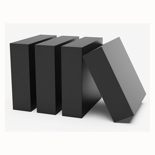 TIHONORI Gummiplatten 50mm x 50mm, 10mm Dicke