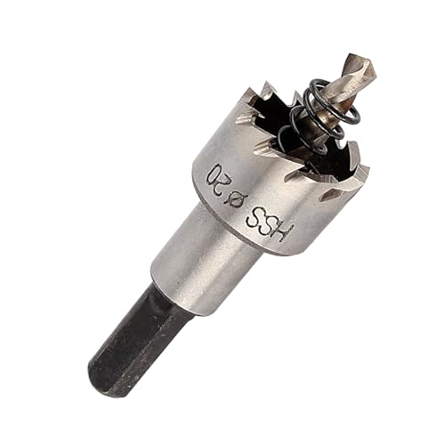 Set de brocas para metal 20mm con punta piloto miniatura 6