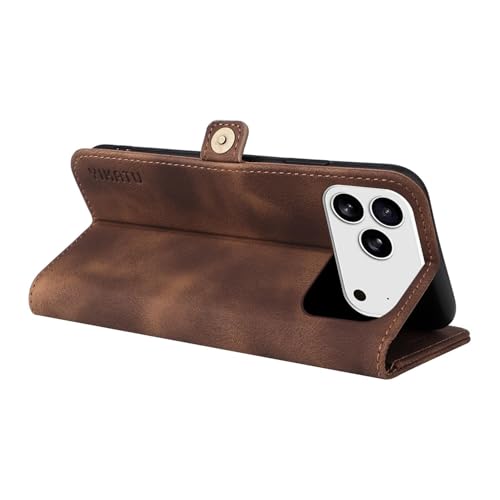 Housse cuir iPhone 17 Air à clapet avec bords souples antichoc - 3