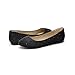 DREAM PAIRS Womens Rhinestone Ballet Flats Shoes, Black - 9 (Sole-Shine)