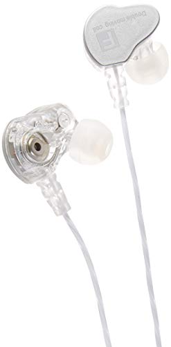 Ecouteurs HQ Metal pour Nubia Z11 Mini S Smartphone avec Micro Kit Main Libre Haut de Gamme Universel Jack (Argent)