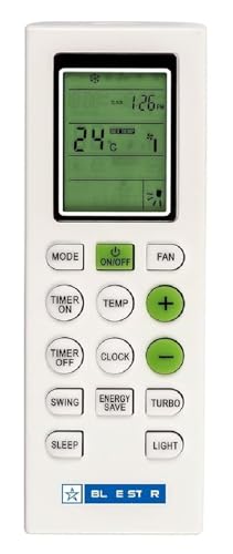 Image of KPDP Original AC Remote Compatible for Blue Star AC Remote Original Suitable for Bluestar Window Ac,1 Year Warranty