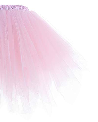 Timormode Damespetticoat, tulerok, dansrok, mini-skaterrok, volwassenen, balletrok om te dansen, voor carnaval, kostuums - Image 3