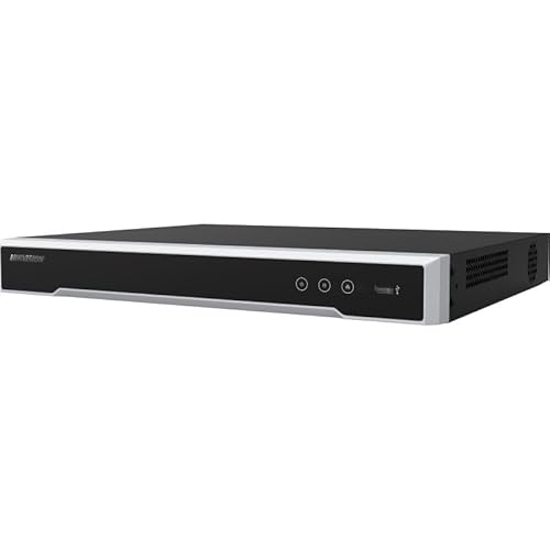 HIKV DS-7608NI-M2/8P M Series 8K 8 canales 8 PoE NVR, resolución de hasta 32 MP, funciones Smart VCA y POS, H.265+, 2 SATA, Plug & Play, compatible con Hikvision, versión internacional en inglés (sin