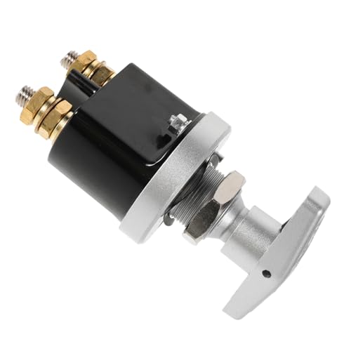 ULTECHNOVO Rv Battery Disconnect Switch Universal Battery Cutoff Switch for Cars Boat and Atvs Vehicle Power Isolation and Safety Switch