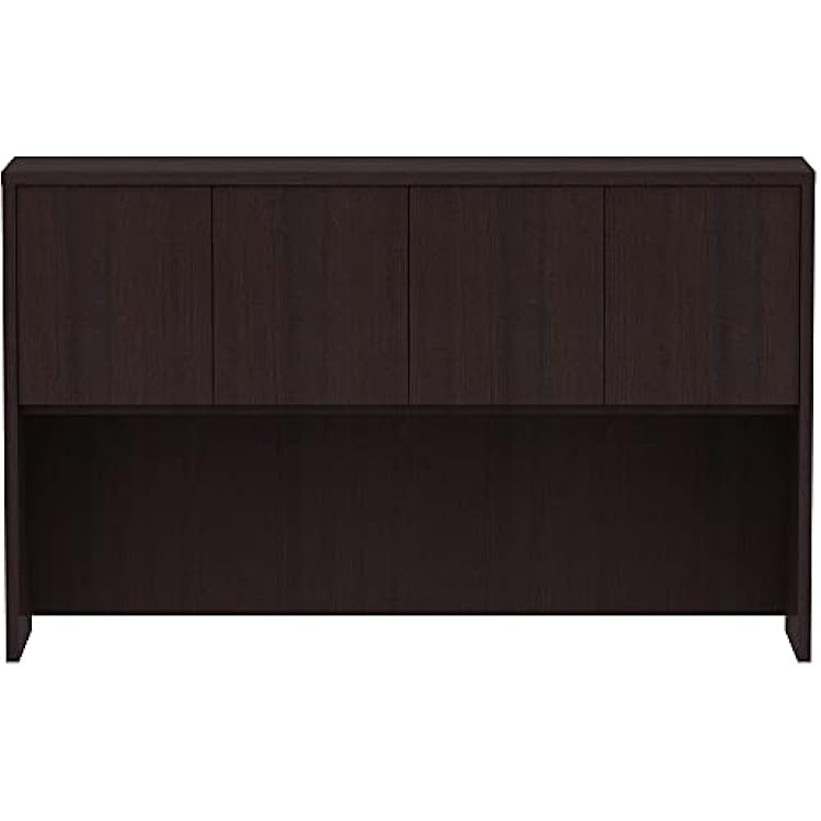 Lorell Espresso Laminate Desk Hutch
