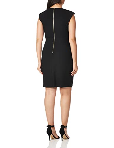 Calvin Klein Women's Shift Dress with Gold-Tone Hardware3