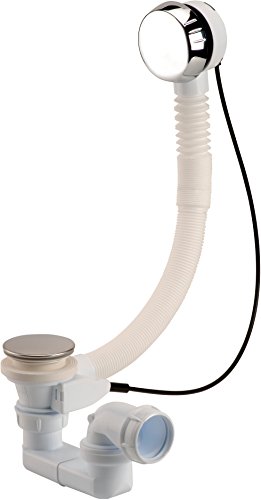 Nicoll 92567 Vid baig clapet 70 + Siphon tbr07 0203577, Blanc