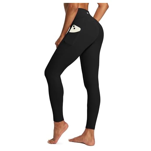IUGA High Waist Yoga Pants with Pockets, Tummy Control, Workout Pants for Women 4 Way Stretch Yoga Leggings with Pockets