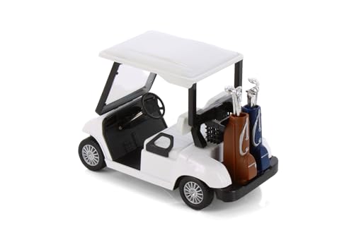 Box de 12 Carritos de Golf KiNSMART 4.5" Escala miniatura 5