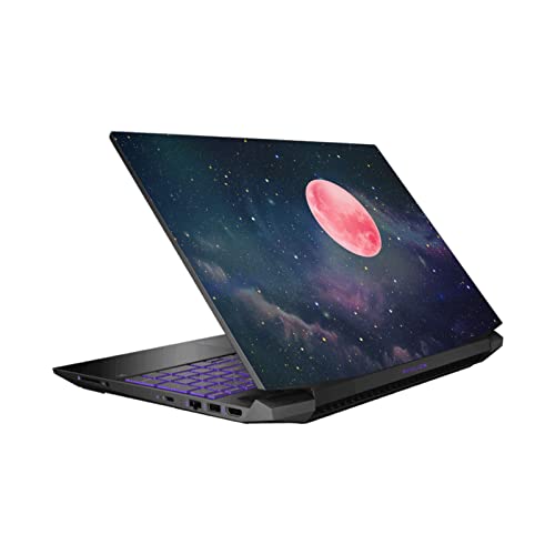 Peau vinyle HP Pavilion 15.6 Cosmo18 lune rose couverture ajustée anti rayure
