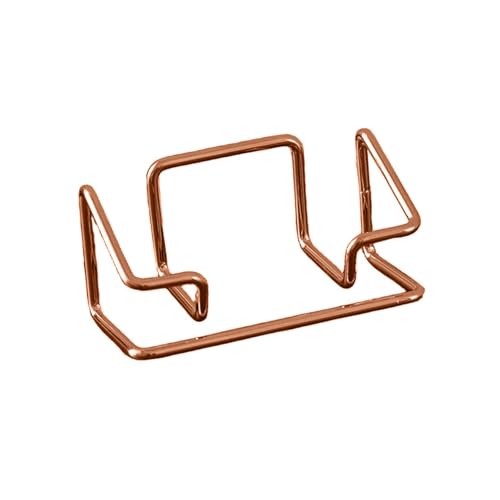 金属名カードオーガナイザーデスクトップストレージスタンド鉄ワイヤービジネスディスプレイラックオフィスエグゼクティブデスクアクセサリー用の70枚のシートを保持する