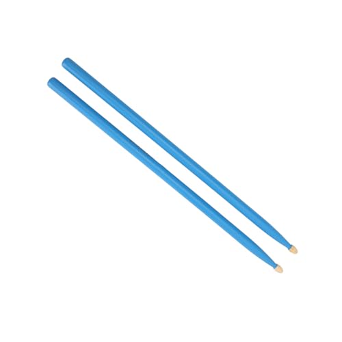 1 par de baquetas para batería jazz 5A de madera de arce, accesorios para instrumentos de percusión para niños, adultos y principiantes (azul) miniatura 7