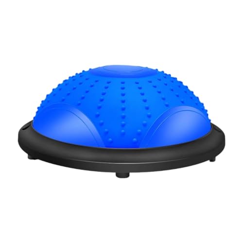 Pilates fitness ball demi-cercle bleu pour votre routine de sport à la maison
