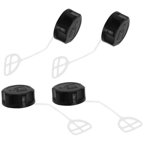 Levemolo 4個 草刈り機用タンクキャップ 素材 耐変形 傷防止 燃料タンク保護パーツ 草刈り機部品交換用 家用刈払機対応