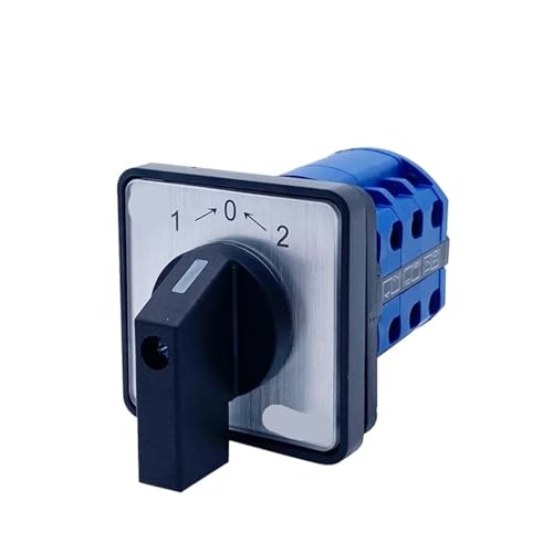 Interruptor de leva LW26-20/3 de 20A para control de motor trifásico de 380V