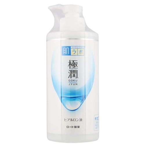 Hada Labo Rohto Hadalabo Gokujun Hialurónico Loción Moist Tipo de bomba 13,5 Fl. Oz. (400 ml)
