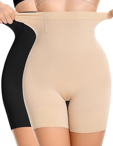 Short cycliste femme sous robe : lot de 4 leggings courts sans couture SIMIYA