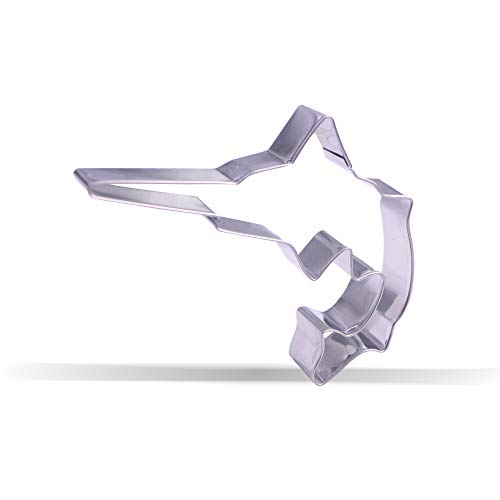 4 inch Swordfish Cookie Cutter - Stainless Steel