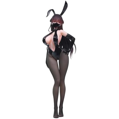 YLQANONG Konata Bunny Girl Figures Silk Bunny Girl Original Painting Figure Beauty Series Illustration Anime Action Figurine 23CM Cover