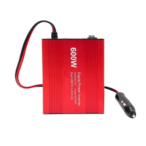 Convertisseur tension 12V 220V 600W pour charger vos appareils en voiture