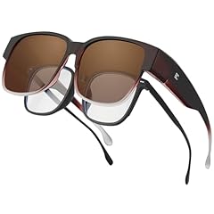 Q-red Frame Brown Lens