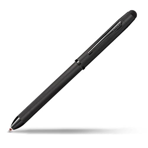 Cross Tech3+ Refillable Tech3+ Presented in a Premium Gift Box - Medium Point, Black Ink, Black