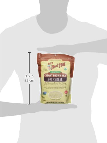 Image of Bob's Red Mill Organic Brown Rice Hot Cereal, 24oz (Pack of 4) - Non GMO, Whole Grain, Vegan, Kosher